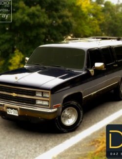 Chevrolet Suburban 1989 for DAZ Studio