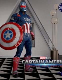 Lyko3D Captain America Brave New World Outfit for G8M