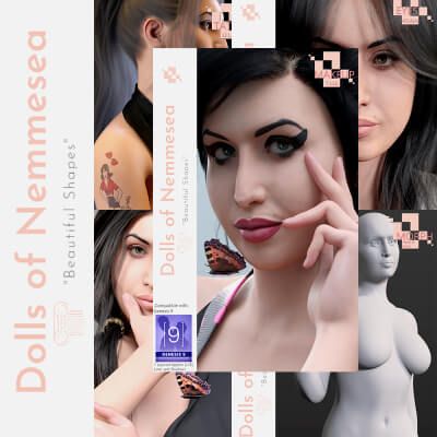 Click here to see preview images for "DNM - Jade - Genesis 9 (Bundle)" DNM - Jade - Genesis 9 (Bundle)