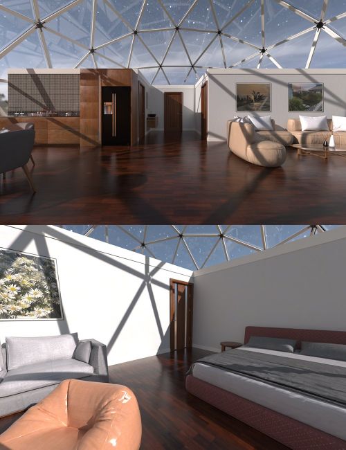 Click here to see preview images for "Geo Dome Haven" Geo Dome Haven