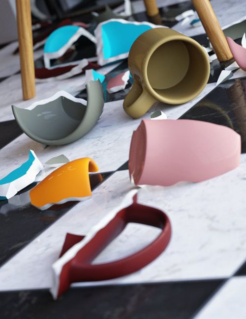 Click here to see preview images for "MMX Broken Dishware 01" MMX Broken Dishware 01