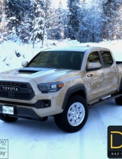 Toyota Tacoma 2019 for DAZ Studio