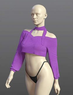 dForce SPR Strapless Suit for Genesis 9