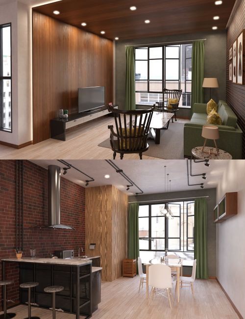 Click here to see preview images for "Sierra Loft House" Sierra Loft House