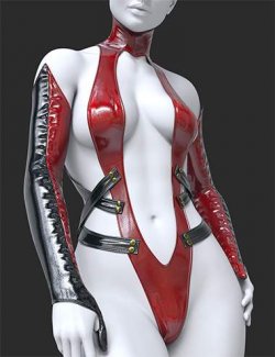 dForce Slim Cut Bodysuit for Genesis 9