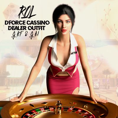 Click here to see preview images for "RQL-dForce Casino Dealer Outfit G8F & G8.1F" RQL-dForce Casino Dealer Outfit G8F & G8.1F