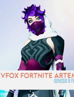 Fortnite Artemis for Genesis 8 Female