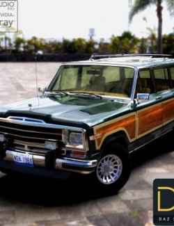 Jeep Grand Wagonner 1991 for DAZ Studio