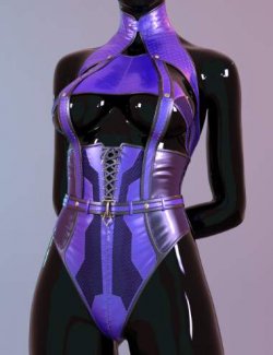 HM Silken Abyss Bodysuit for Genesis 9