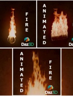 Animated Fire Textures Vol 1