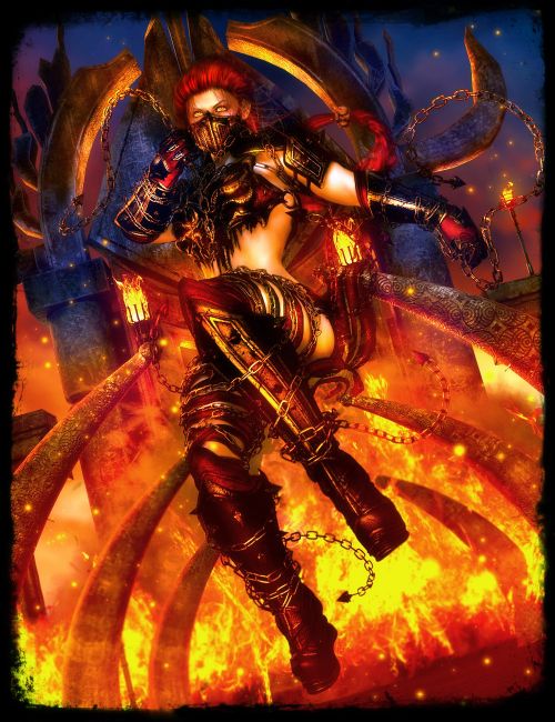 Click here to see preview images for "dForce Iron Maiden for Genesis 9 and 8 Female" dForce Iron Maiden for Genesis 9 and 8 Female