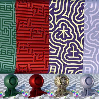 Click here to see preview images for "Aesli Kanji Maze Shader Presets" Aesli Kanji Maze Shader Presets