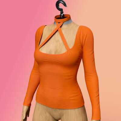 Click here to see preview images for "Open-Neck Shirt for G8F" Open-Neck Shirt for G8F