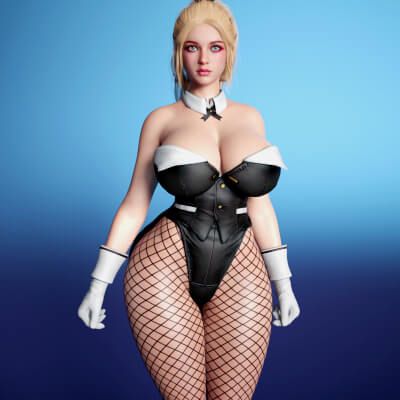 Click here to see preview images for "GC Bunny Suit for G8F" GC Bunny Suit for G8F