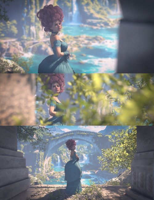 Click here to see preview images for "Quick Fantasy Vignette 5" Quick Fantasy Vignette 5