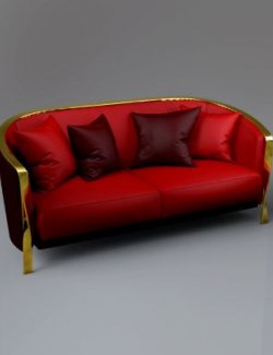 AQ3D Master Sofa 132