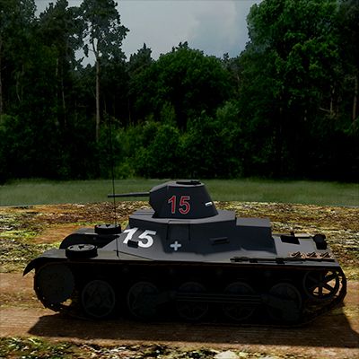 Click here to see preview images for "WWII German Panzerkampfwagen I" WWII German Panzerkampfwagen I