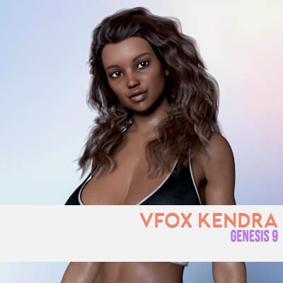 Click here to see preview images for "VFox Kendra for Genesis 9" VFox Kendra for Genesis 9