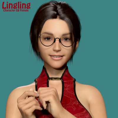 Click here to see preview images for "G3A Lingling for Genesis 8 Female" G3A Lingling for Genesis 8 Female