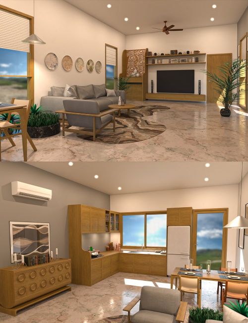 Click here to see preview images for "Modern Organic Lounge" Modern Organic Lounge