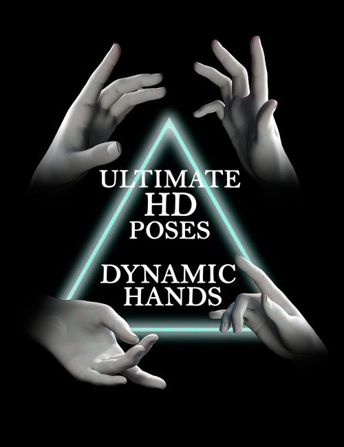 Click here to see preview images for "Ultimate HD Poses Dynamic Hands for Genesis 9" Ultimate HD Poses Dynamic Hands for Genesis 9