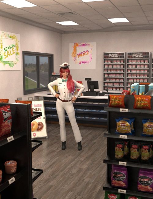 Click here to see preview images for "FG Road Side Gas Station Bundle" FG Road Side Gas Station Bundle