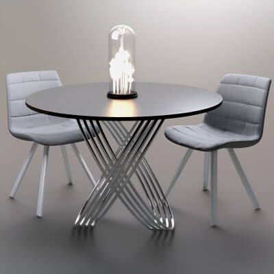 Click here to see preview images for "A3S H-Table And Chair 9" A3S H-Table And Chair 9