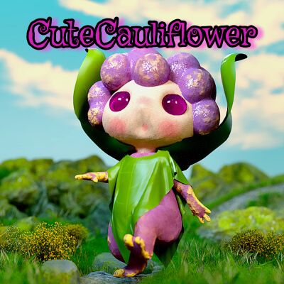 Click here to see preview images for "Cute Cauliflower" Cute Cauliflower