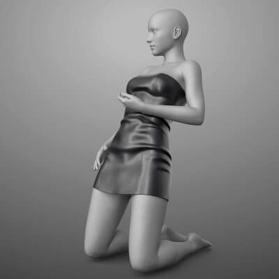 Click here to see preview images for "Leather Dress" Leather Dress