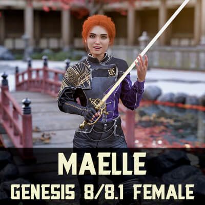 Click here to see preview images for "Maelle for Genesis 8 Female" Maelle for Genesis 8 Female