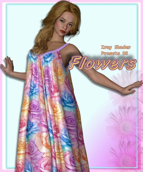 Click here to see preview images for "L3D Flowers Shader MR" L3D Flowers Shader MR