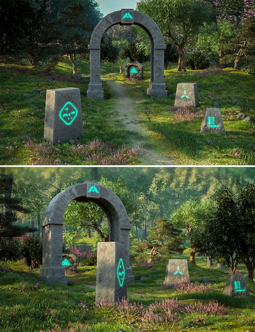 Click here to see preview images for "The Runebound Archway" The Runebound Archway