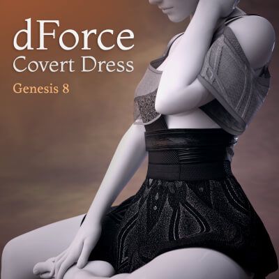 Click here to see preview images for "dForce Covert Dress for Genesis 8 Female" dForce Covert Dress for Genesis 8 Female