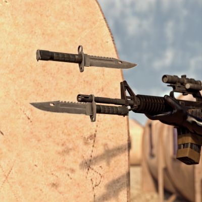 Click here to see preview images for "Bayonet M9 for DAZ3D" Bayonet M9 for DAZ3D