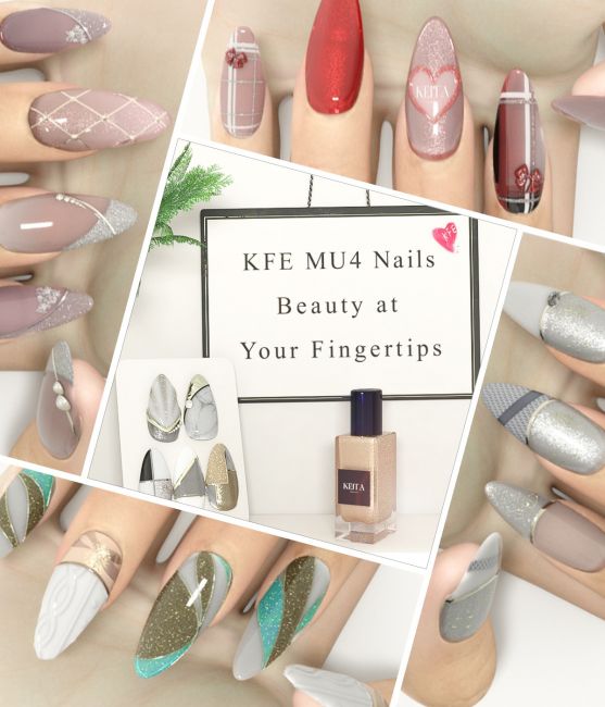 Click here to see preview images for "KFE Skin and Makeup 4 Nails" KFE Skin and Makeup 4 Nails