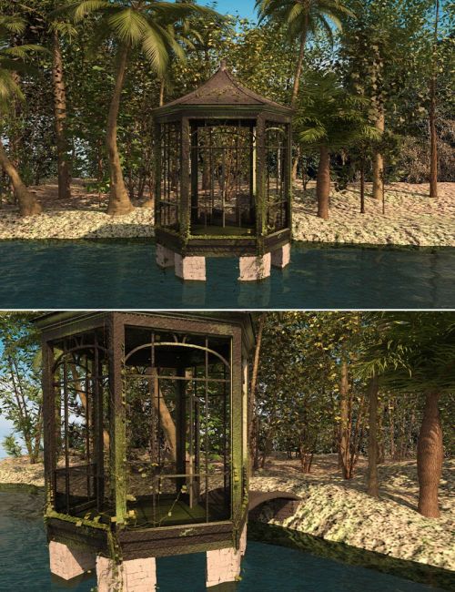 Click here to see preview images for "Abandoned Gazebo" Abandoned Gazebo
