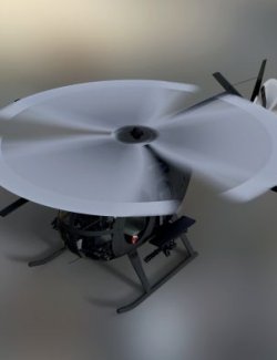 Propeller Rotate Prop for DAZ3D