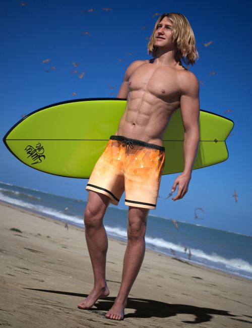 Click here to see preview images for "Julian 9 Surfer Shape Add-On" Julian 9 Surfer Shape Add-On