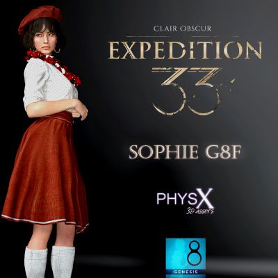 Click here to see preview images for "Clair Obscure Expedition 33 - Sophie G8F" Clair Obscure Expedition 33 - Sophie G8F