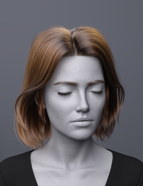 Click here to see preview images for "dForce FV Lifted Lob Hair for Genesis 9" dForce FV Lifted Lob Hair for Genesis 9