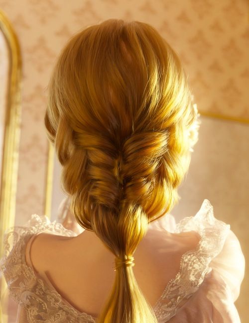 Click here to see preview images for "dForce Princess Series Braided Ponytail for Genesis 9" dForce Princess Series Braided Ponytail for Genesis 9