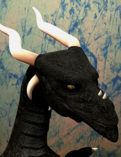 Black Dragon for DAZ Dragon 3