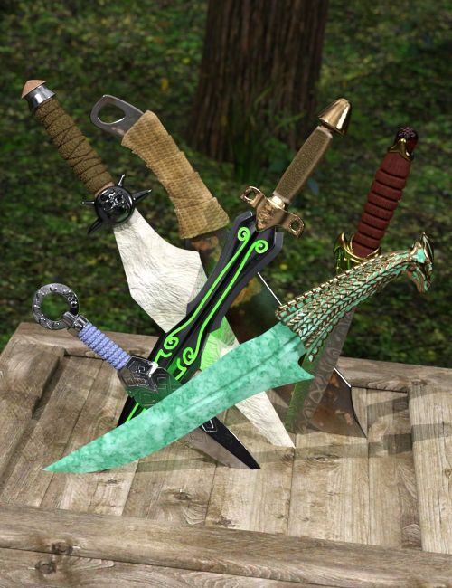 Click here to see preview images for "Daggers of Power" Daggers of Power