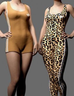 MS 2-in-1 Female Sport Jumpsuits (G8F and G9)
