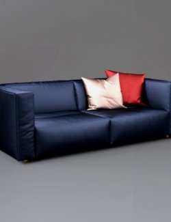 AQ3D Master Sofa 156