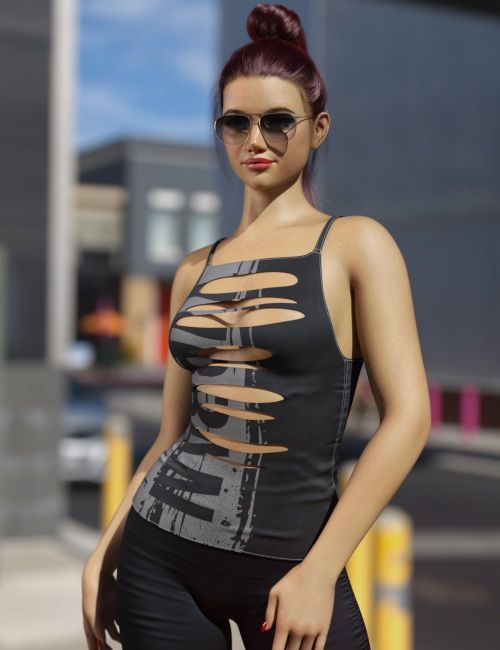Click here to see preview images for "dForce Cutthroat Tank Genesis 9" dForce Cutthroat Tank Genesis 9