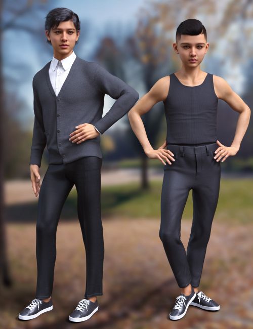 Click here to see preview images for "Vo Kimi Male and Young Kimi Male HD Masculine for Genesis 9" Vo Kimi Male and Young Kimi Male HD Masculine for Genesis 9