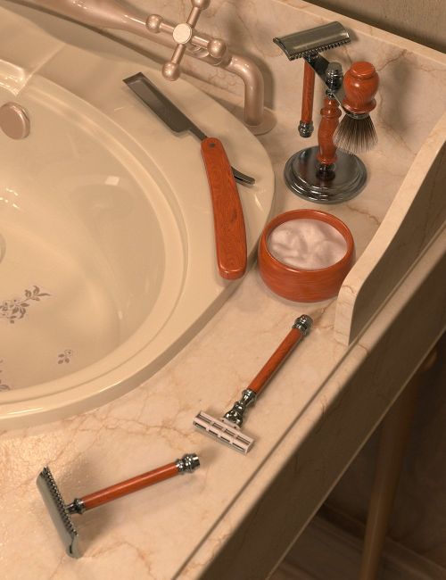 Click here to see preview images for "A Simple Shave Props" A Simple Shave Props