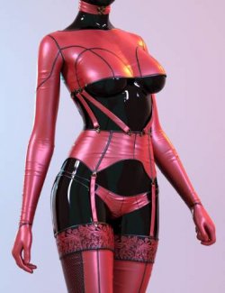 HM Tenebrella Outfit for Genesis 9