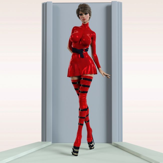 Sexy Rana Suit Dress for Genesis 8 Females
